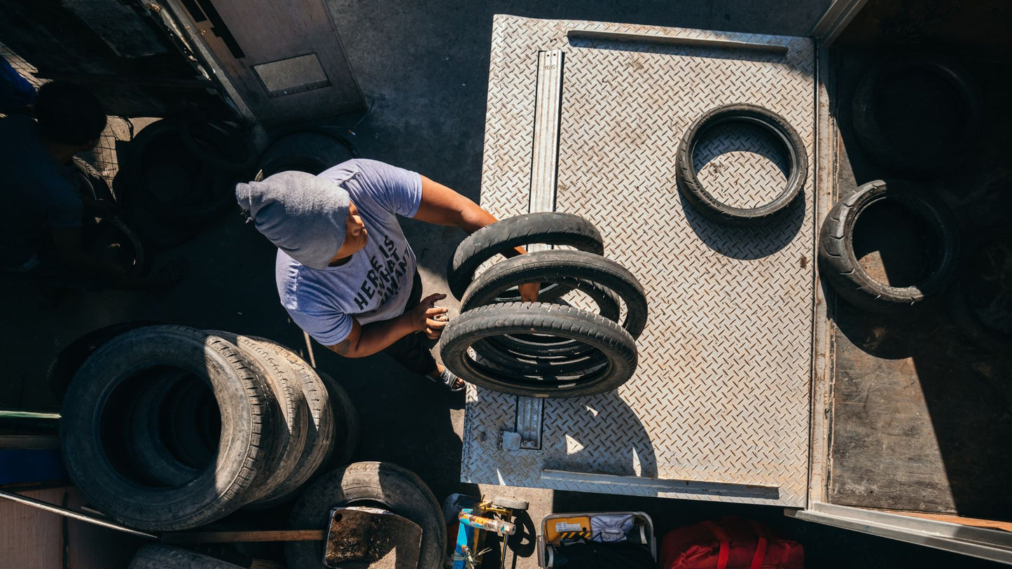 Ocean-Bound Community Collection and Co-processing of Used Tires in Manila, Philippines (PPRS)