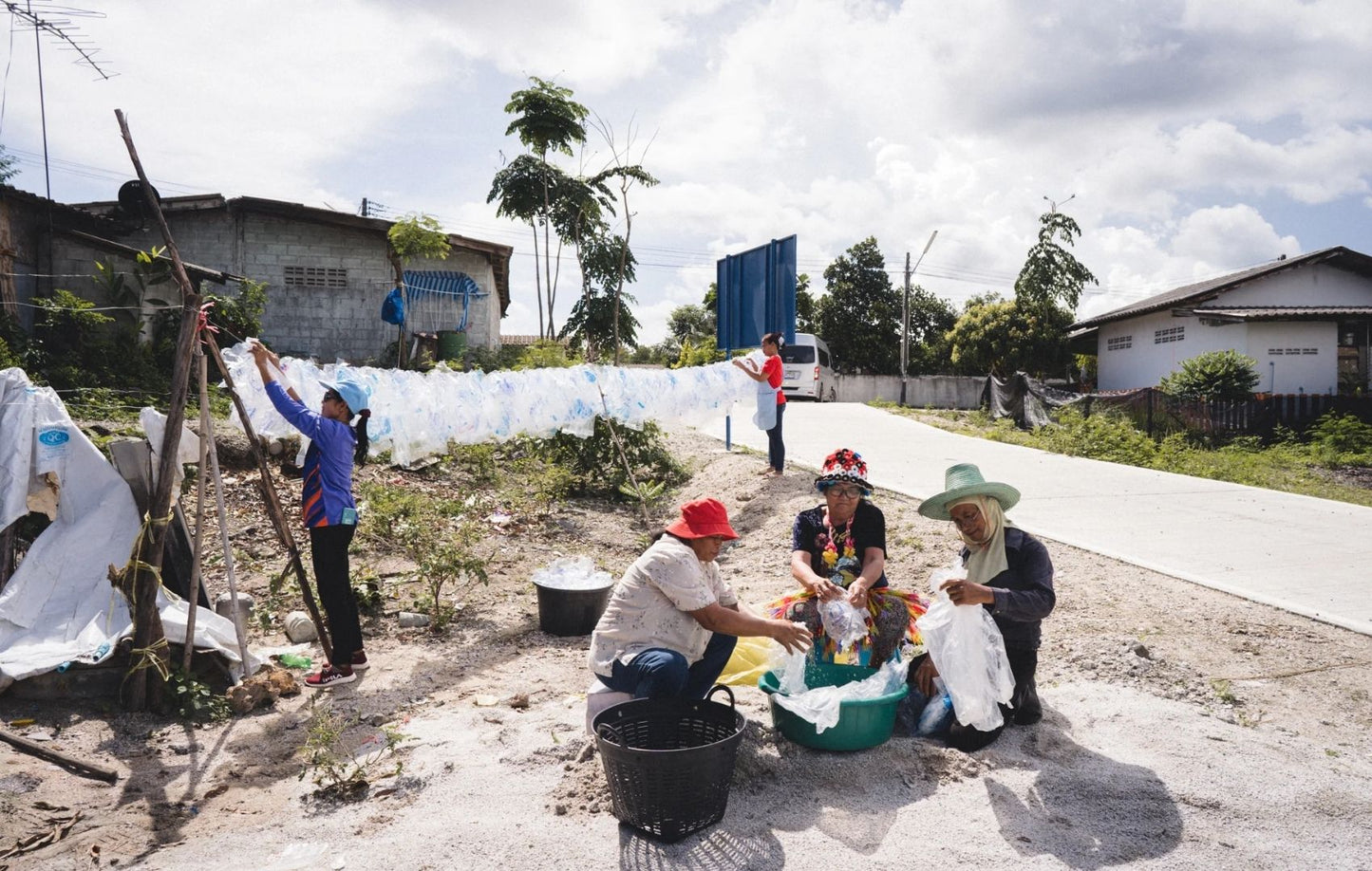 Community Collection and Recycling of HDPE, LLDPE, PP in Bangkok, Thailand (PPRS)