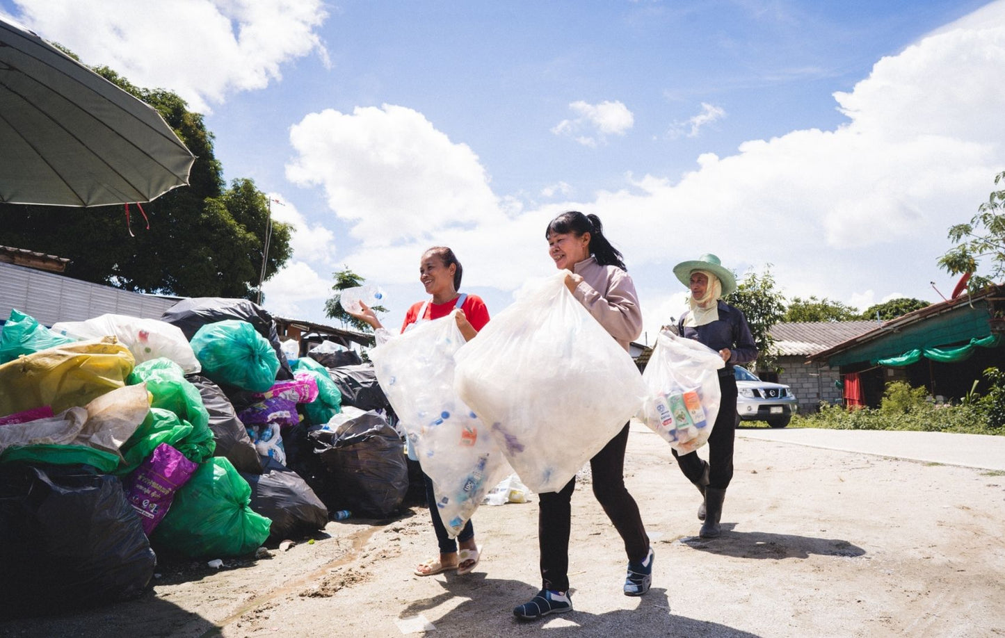 Community Collection and Recycling of HDPE, LLDPE, PP in Bangkok, Thailand (PPRS)