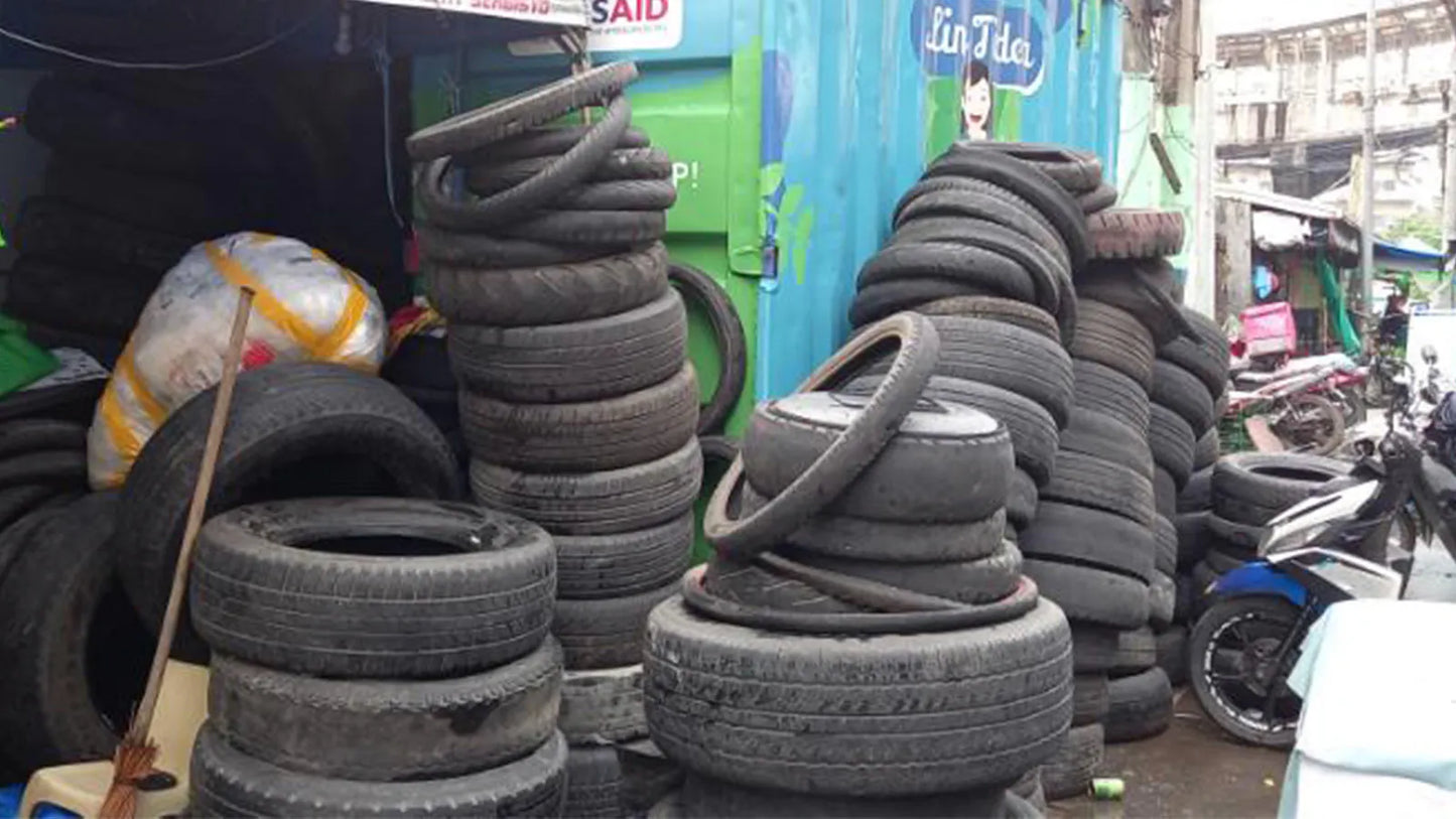 Ocean-Bound Community Collection and Co-processing of Used Tires  in Manila, Philippines (PPRS)