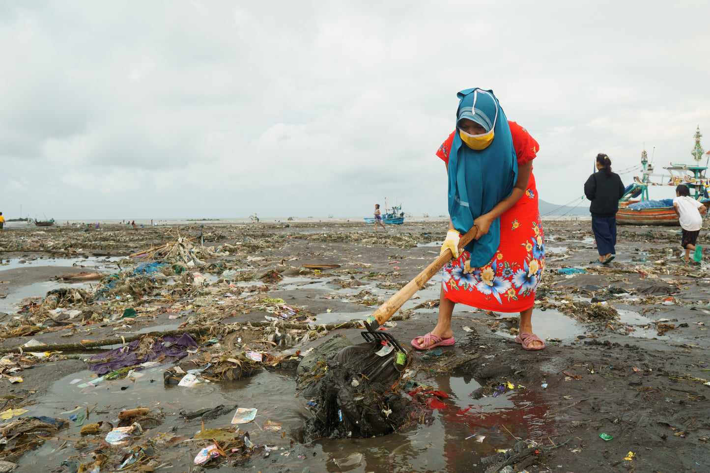 Collection of Mixed Plastics in Tembokrejo, Indonesia (PWRS)