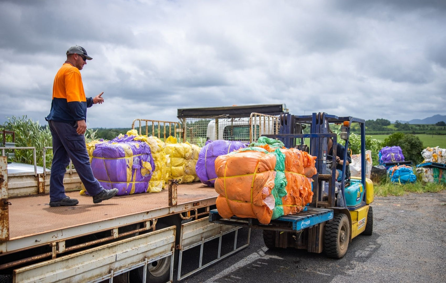 Collection of Polyethylene Farm Plastics in Far North Queensland, Australia (PWRS)