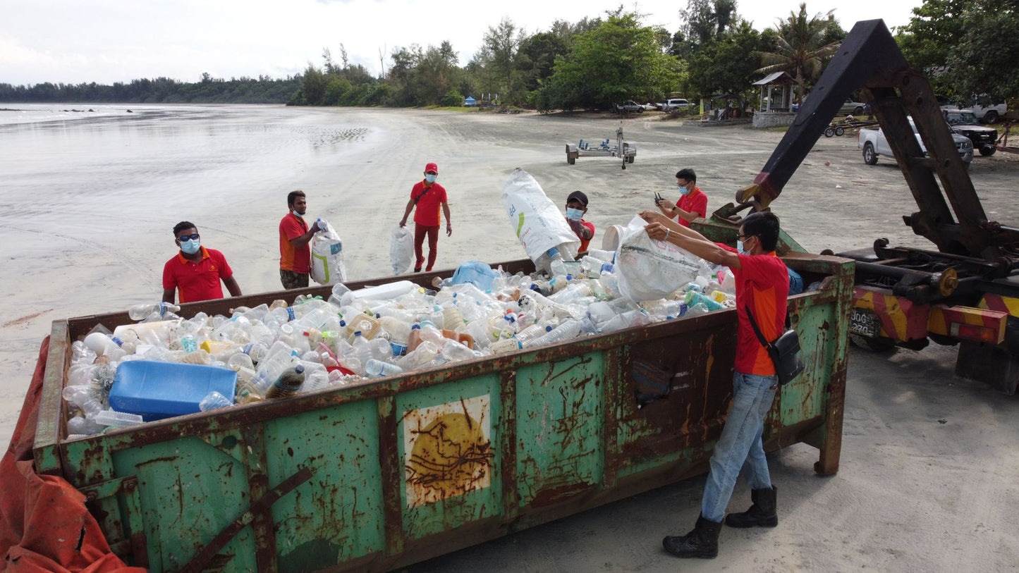 Ocean-Bound Community Collection and Pyrolysis Process of Mixed Plastic Waste in Johor, Malaysia (OBP)