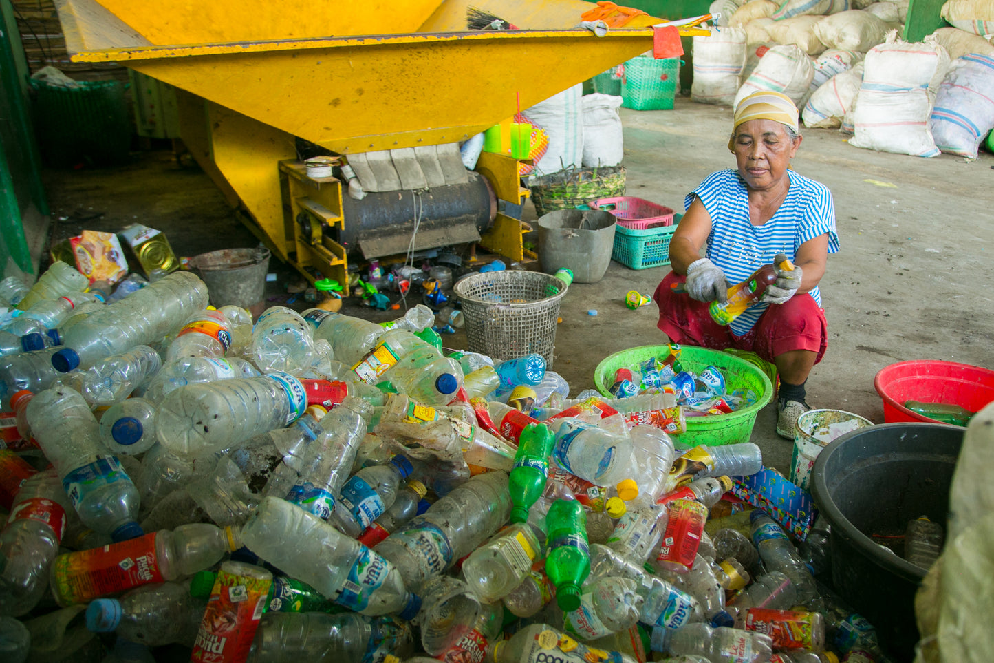 Collection of Mixed Plastics in Tembokrejo, Indonesia (PWRS)