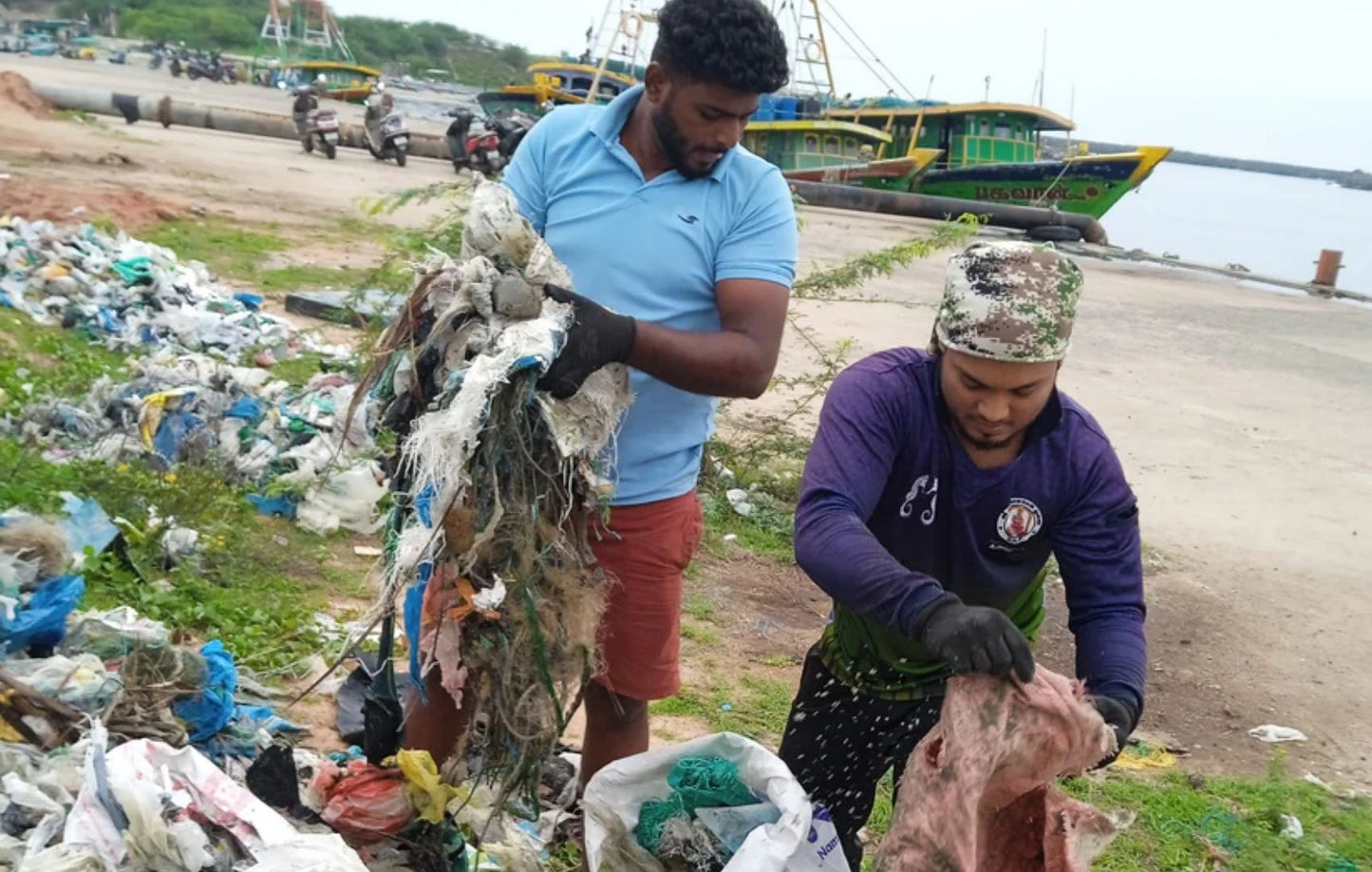 Ocean-Bound Collection and Co-processing of Mixed Plastics in Pondicherry, India (PPRS)