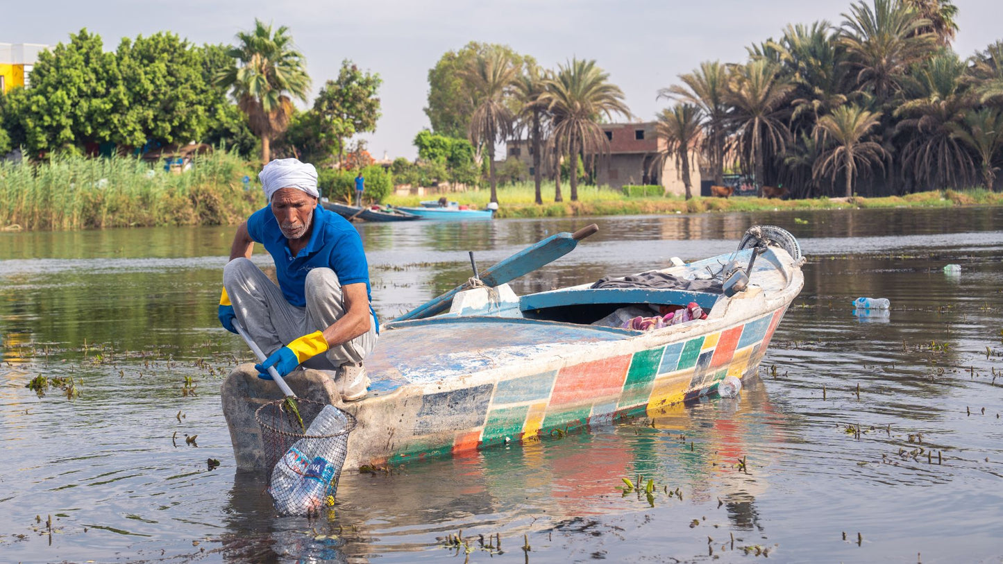 Ocean-Bound Collection of PET and Non-PET in Cairo, Egypt (PWRS)